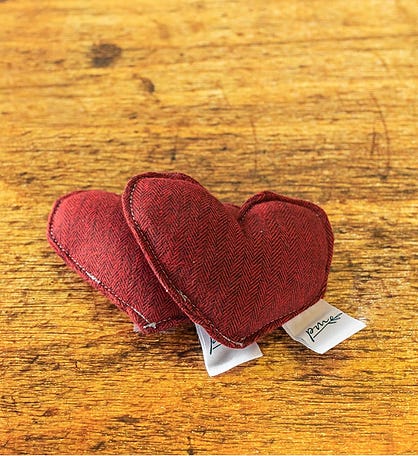 Red Fidget - Heart Shaped (2 Per Box)